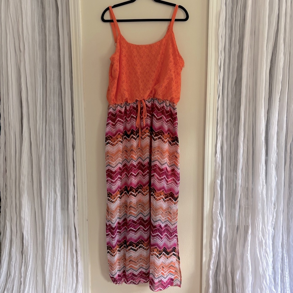 Faded Glory Spaghetti Strap Maxi Dress